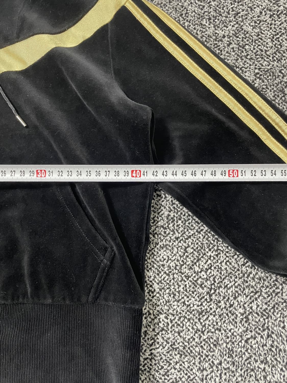 빈티지9. 아디다스 올드스쿨 금장 벨벳 져지 y2k 핀터깔 갸루 빈티지 상품이미지6