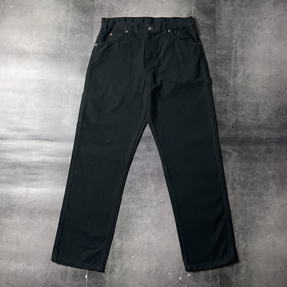 DICKIES 디키즈 블랙 카펜터 유틸리티 워크 팬츠 A00956 상품이미지1
