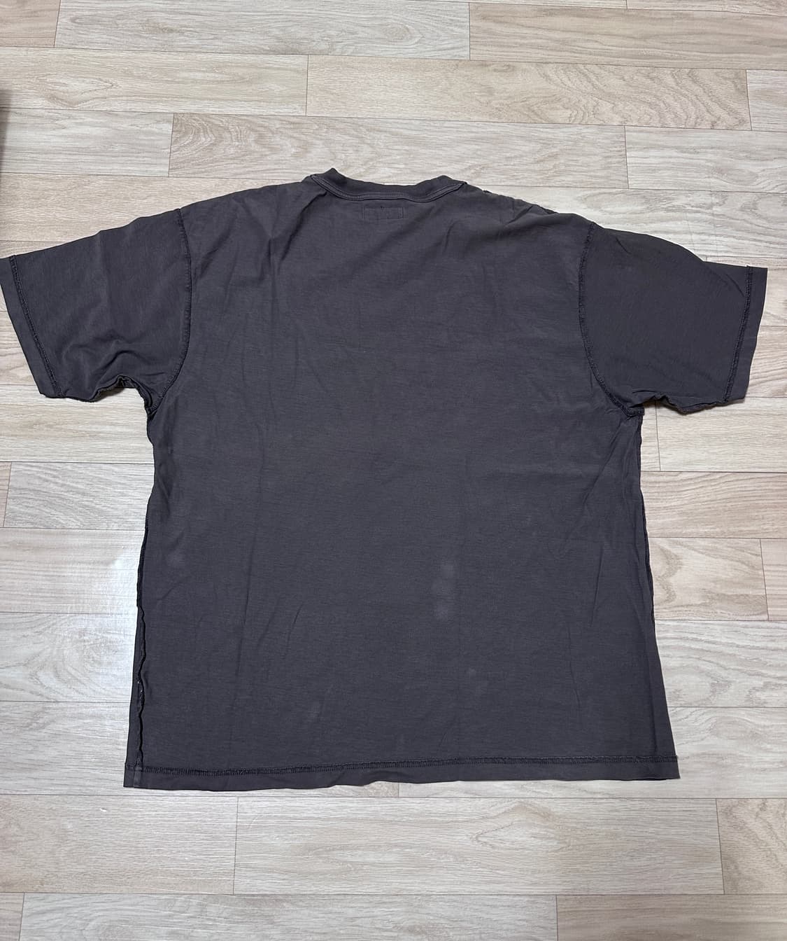 [XL]스투시 레이지 티셔츠 페이디드 블랙 상품이미지5