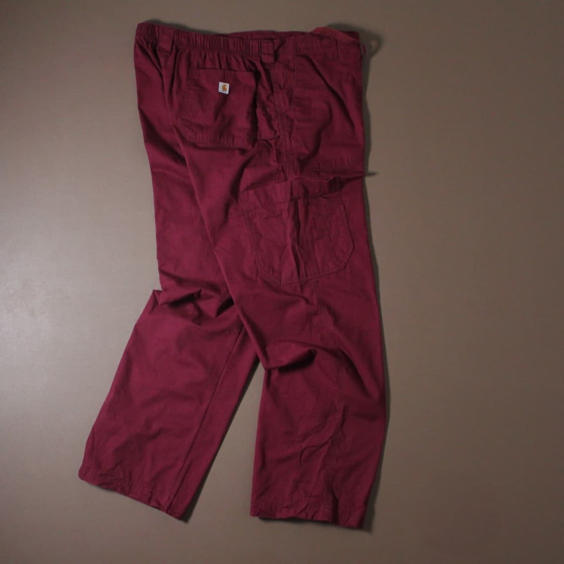 Carhartt 칼하트 버건디 이지 카고팬츠 상품이미지1