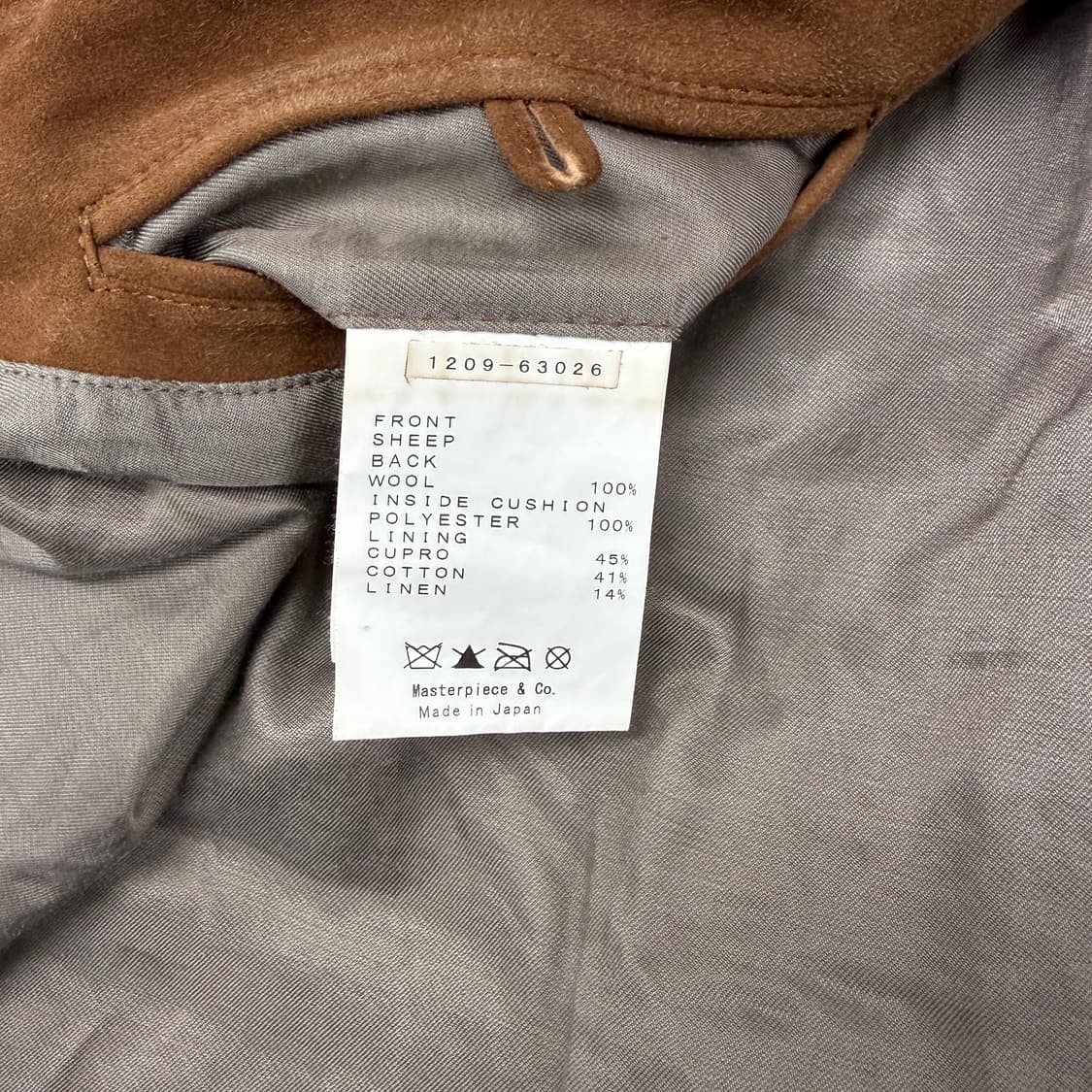 Scye two face suede jacket 상품이미지10