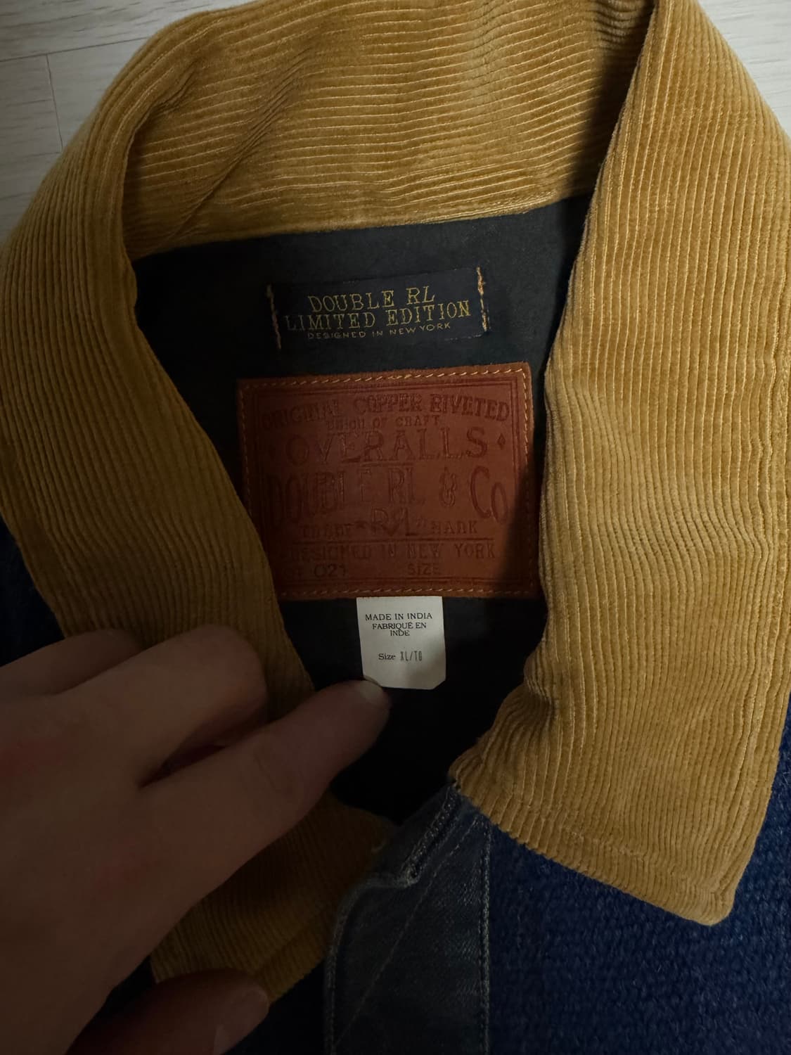 rrl 리미티드 카우보이 웨스턴자켓 xl 상품이미지3