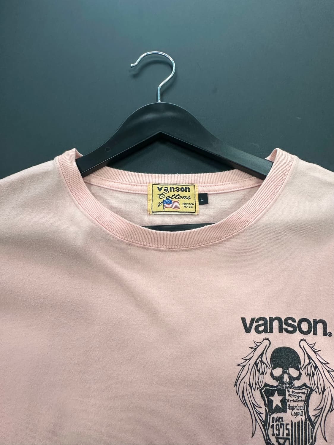 벤슨 스컬윙 반팔티 핑크 상품이미지9