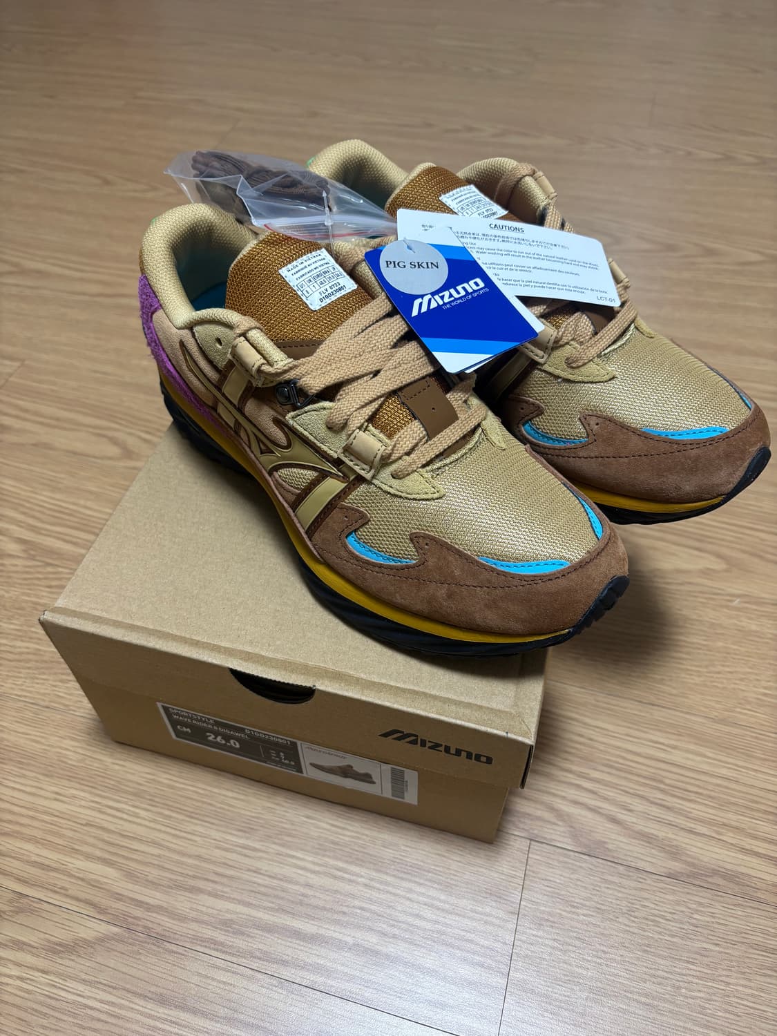 [새상품/260] 미즈노 웨이브라이더 베타 디가웰 신발 상품이미지1