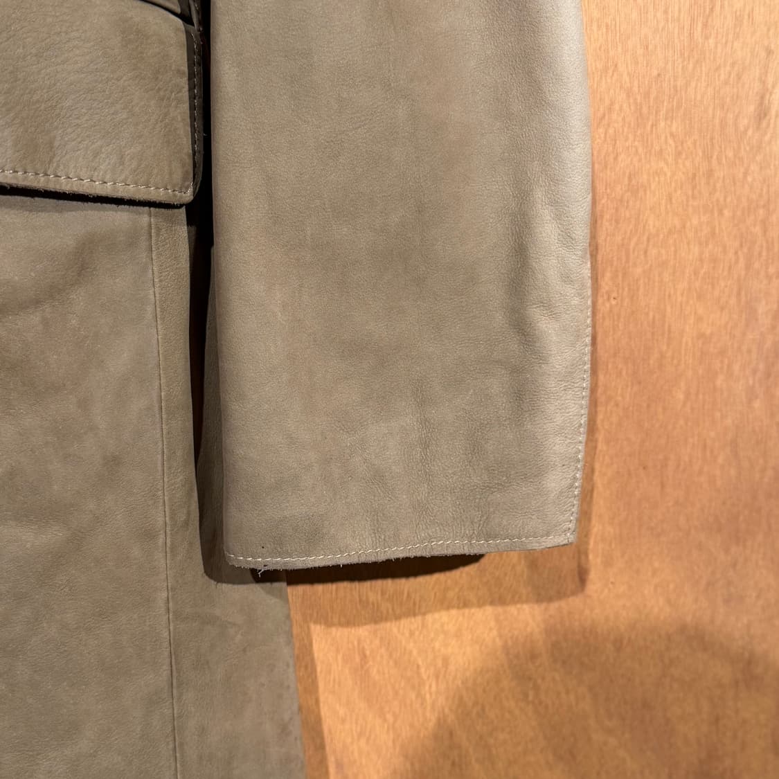 데이 비르거 엣 미켈센 카우레더 누벅 코트 103 소가죽 상품이미지8