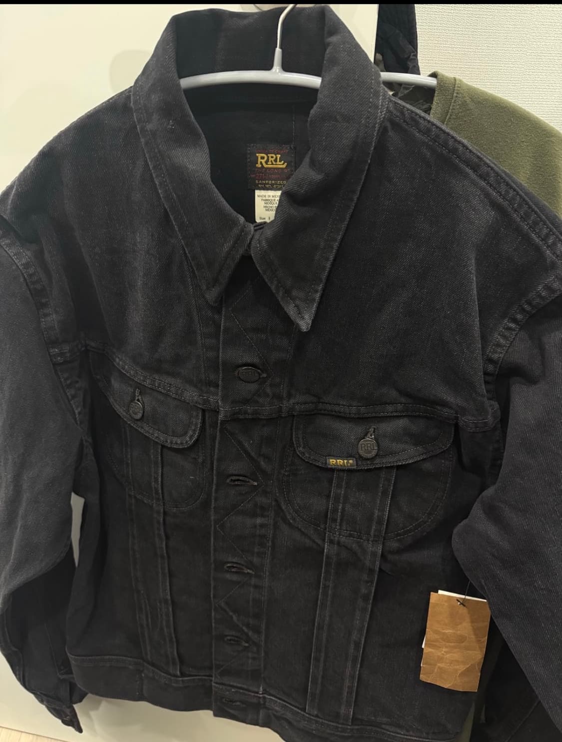 더블알엘 271 흑청 트러커 상품이미지2