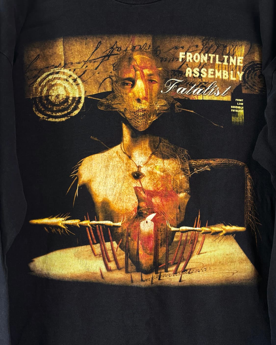 1999 Front Line Assembly Fatalist 롱슬리브 상품이미지3