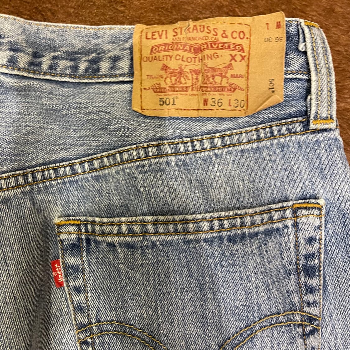 00's LEVI'S 501 빈티지 워싱  상품이미지9