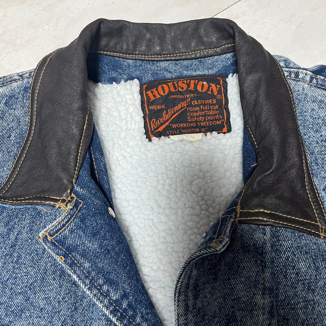 휴스턴 제팬 HOUSTON JPN 데님 초어 워크자켓 M 상품이미지2