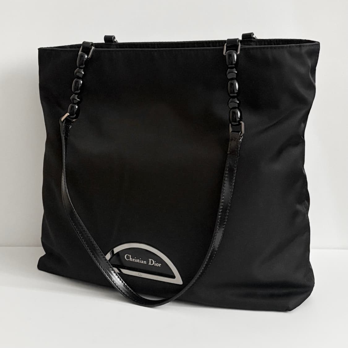 Christian Dior 디올 블랙 나일론 숄더백 상품이미지4