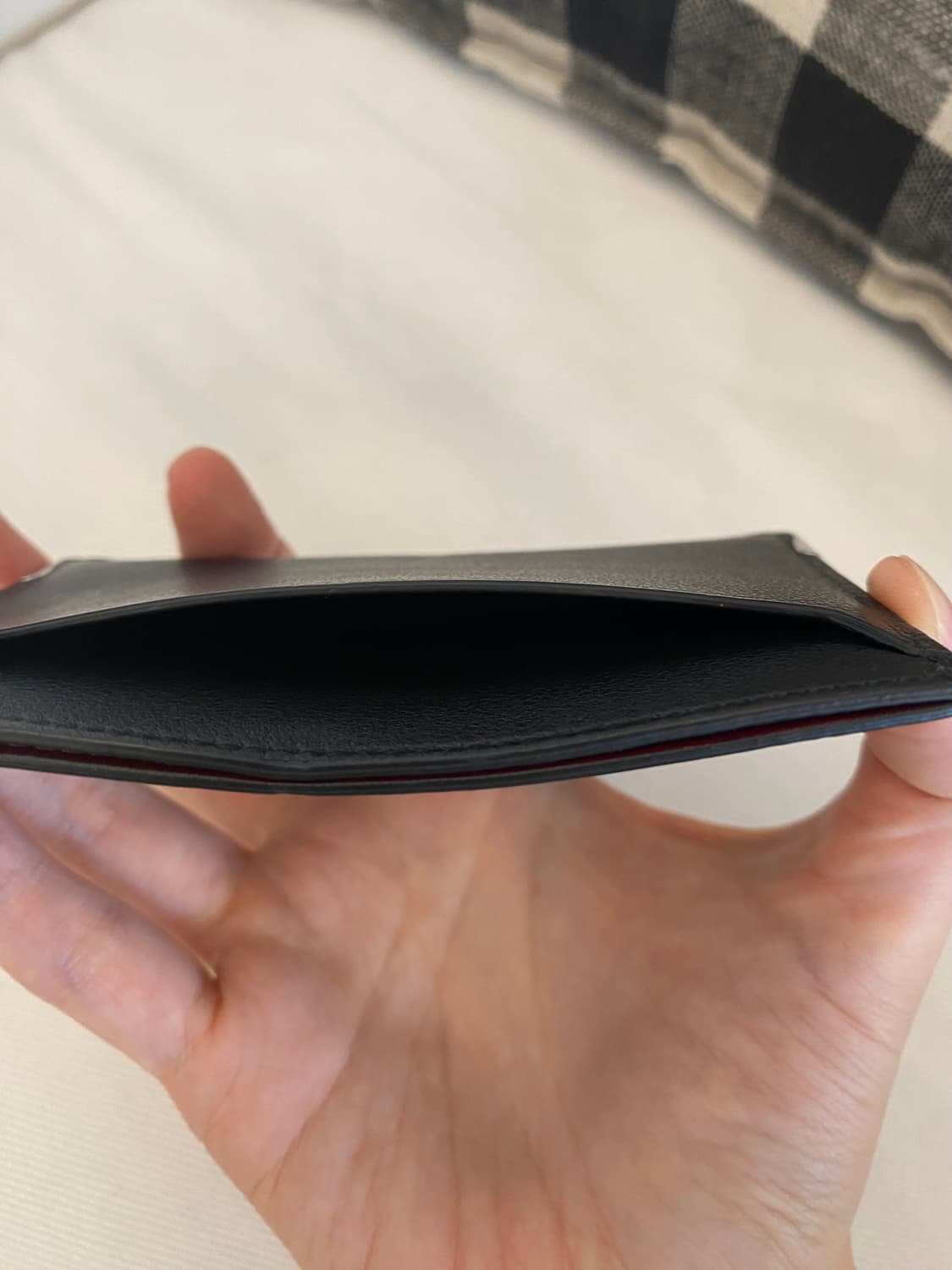 까르띠에 머스트 블랙 레더 카드 홀더 상품이미지9