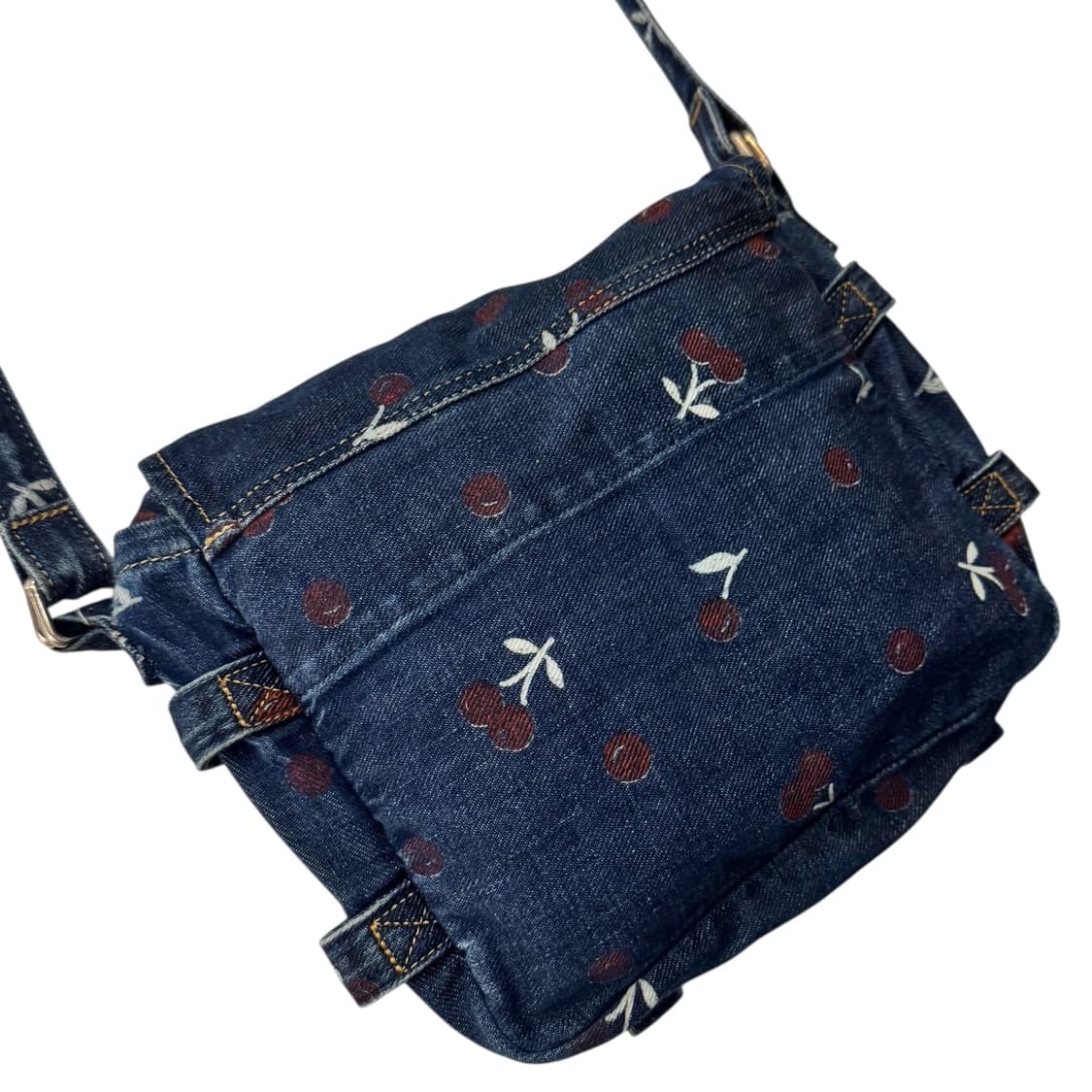 히스테릭글래머 90S 데님 숄더백 체리 상품이미지6