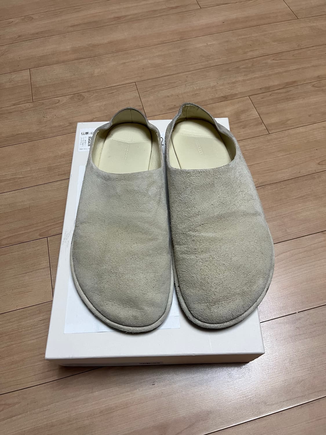 오라리 스웨이드 샌달 상품이미지1