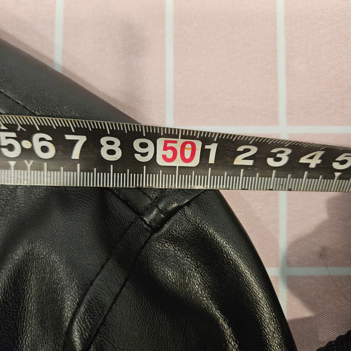 자라 블랙 레더 코치 자켓 L 상품이미지6