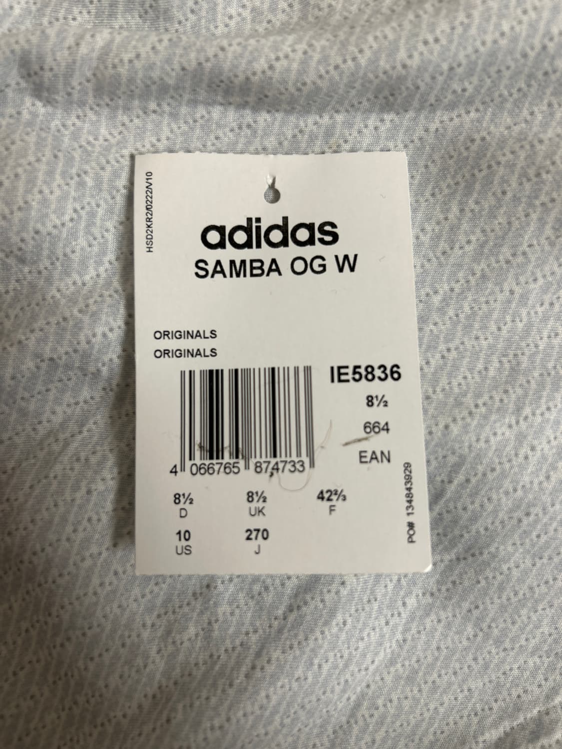 ADIDAS SAMBA OG W 상품이미지2