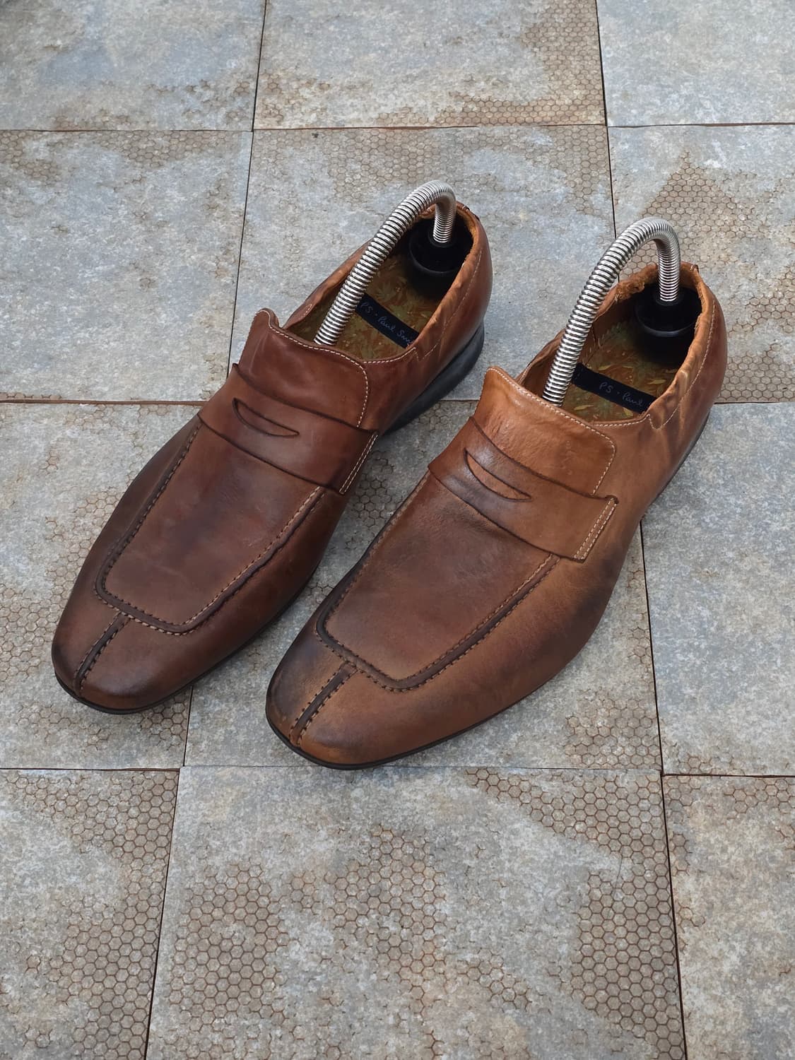 (260)폴스미스 빈티지 브라운 페니 로퍼 구두 상품이미지1
