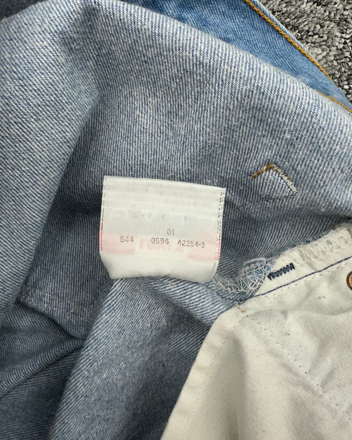 (허단47)90'S 리바이스 USA 501-M1258 상품이미지4