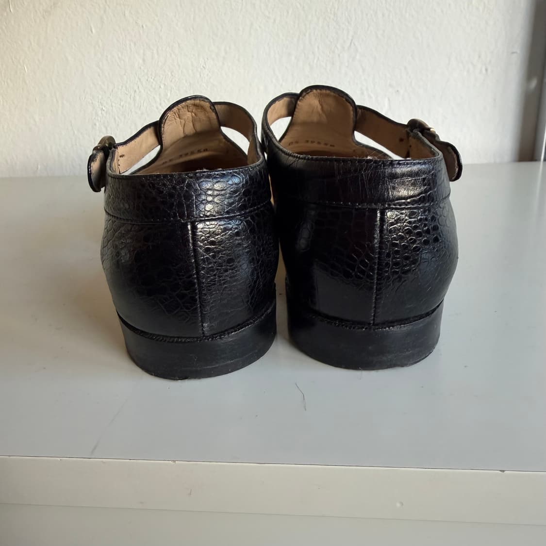 페레가모 블랙 레더 로퍼 상품이미지5