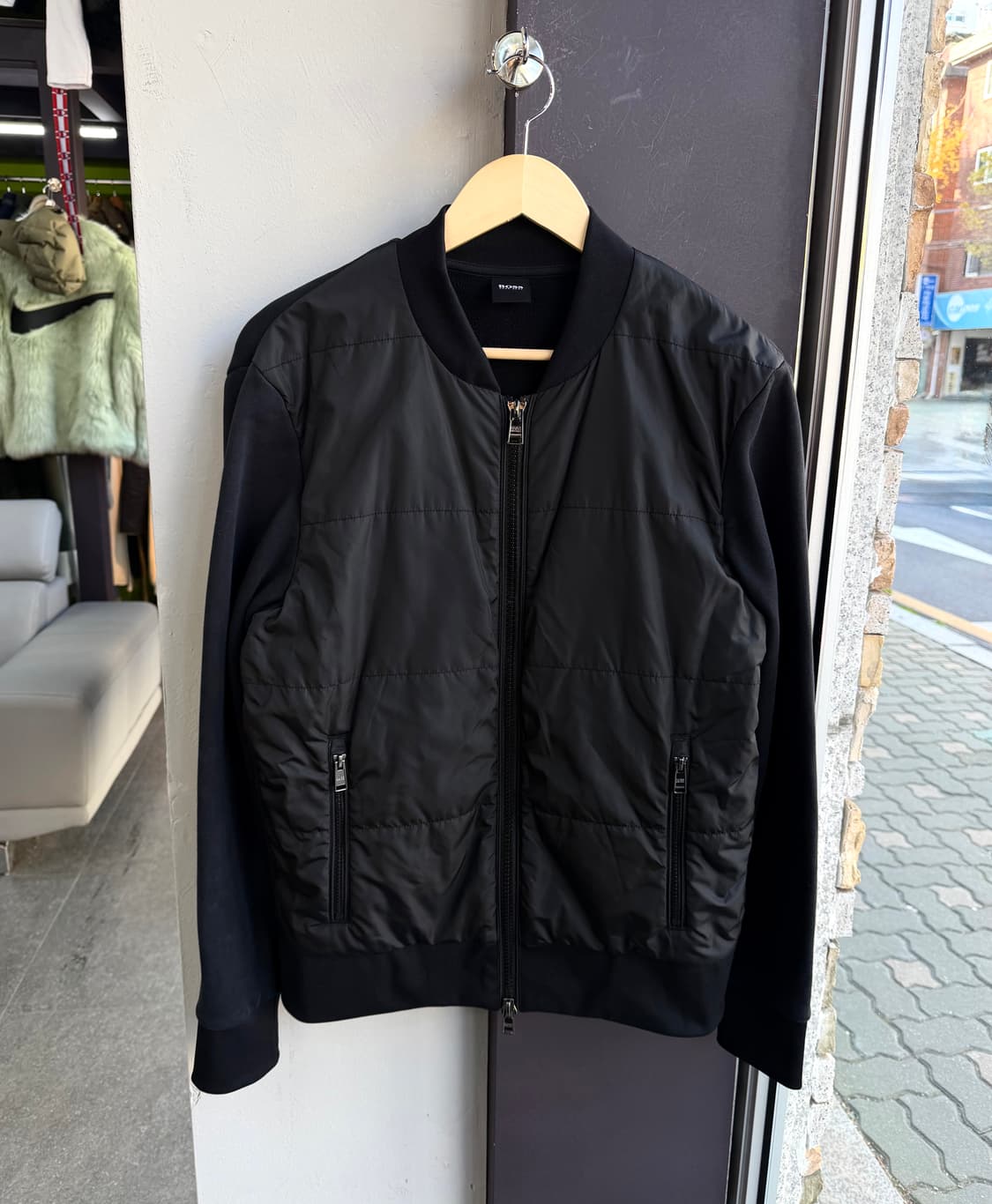M/ 휴고보스 신형 블랙라벨 니트패딩 자켓 상품이미지2