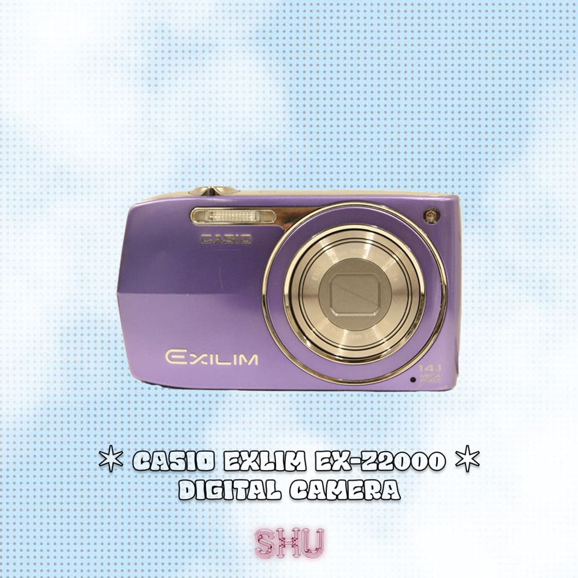 카시오 엑슬림 EX-Z2000 빈티지 디카 퍼플  상품이미지2