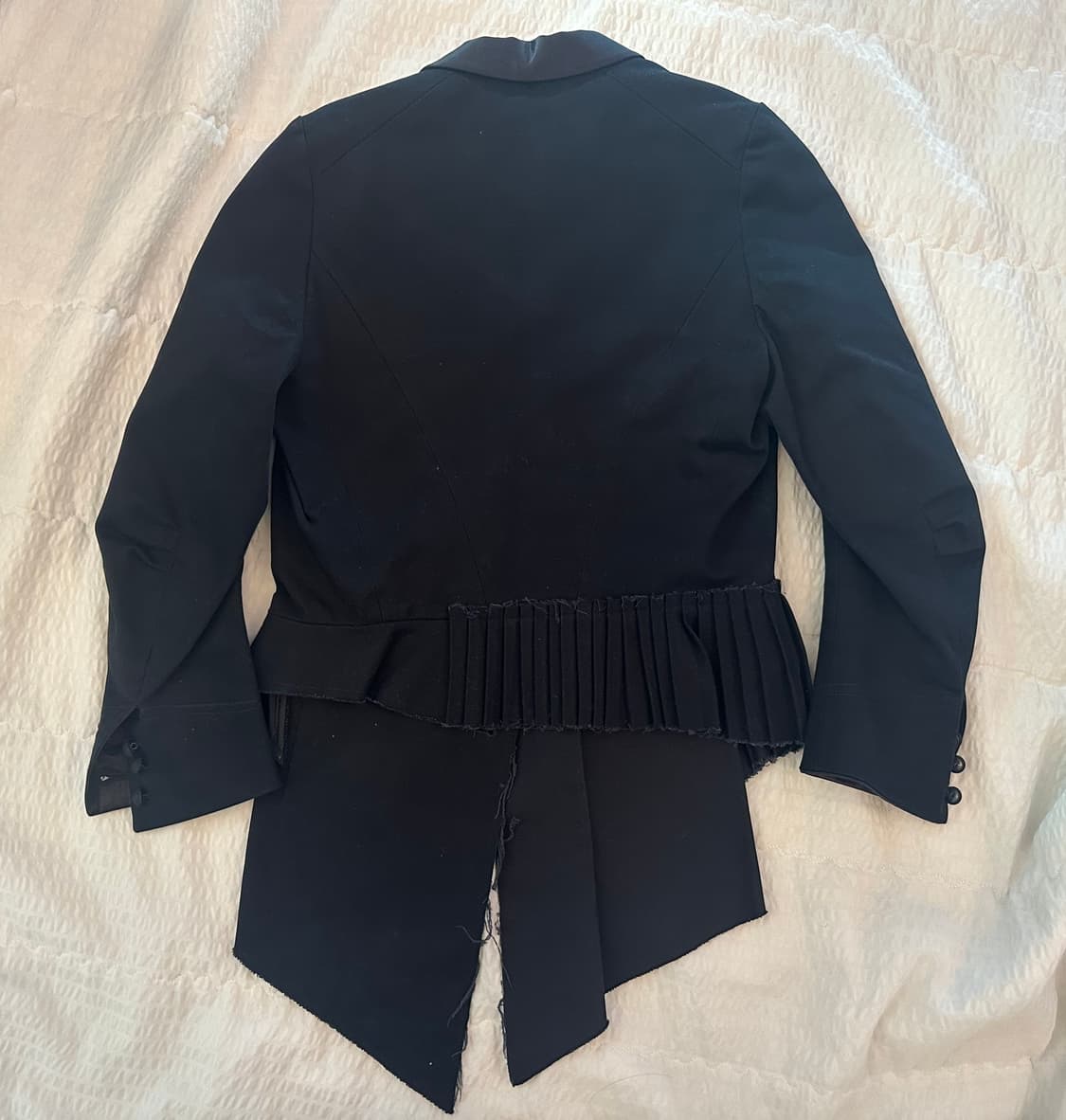 2001FW 발렌시아가 르 디스 아카이브 비대칭 스모킹 자켓 상품이미지3