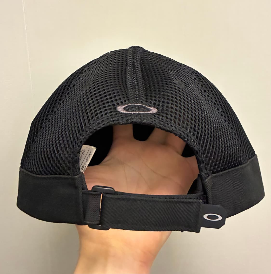 (F)Oakley 오클리 BG 빅로고 메쉬캡 볼캡 모자 블랙 상품이미지5