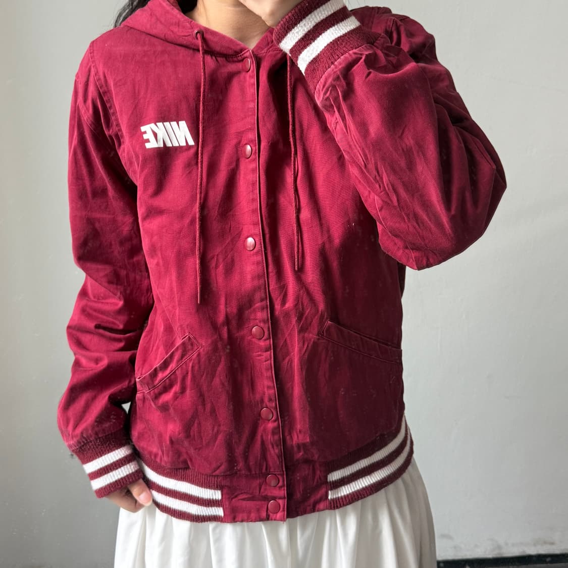 [L] 나이키 후드 야구점퍼 상품이미지2