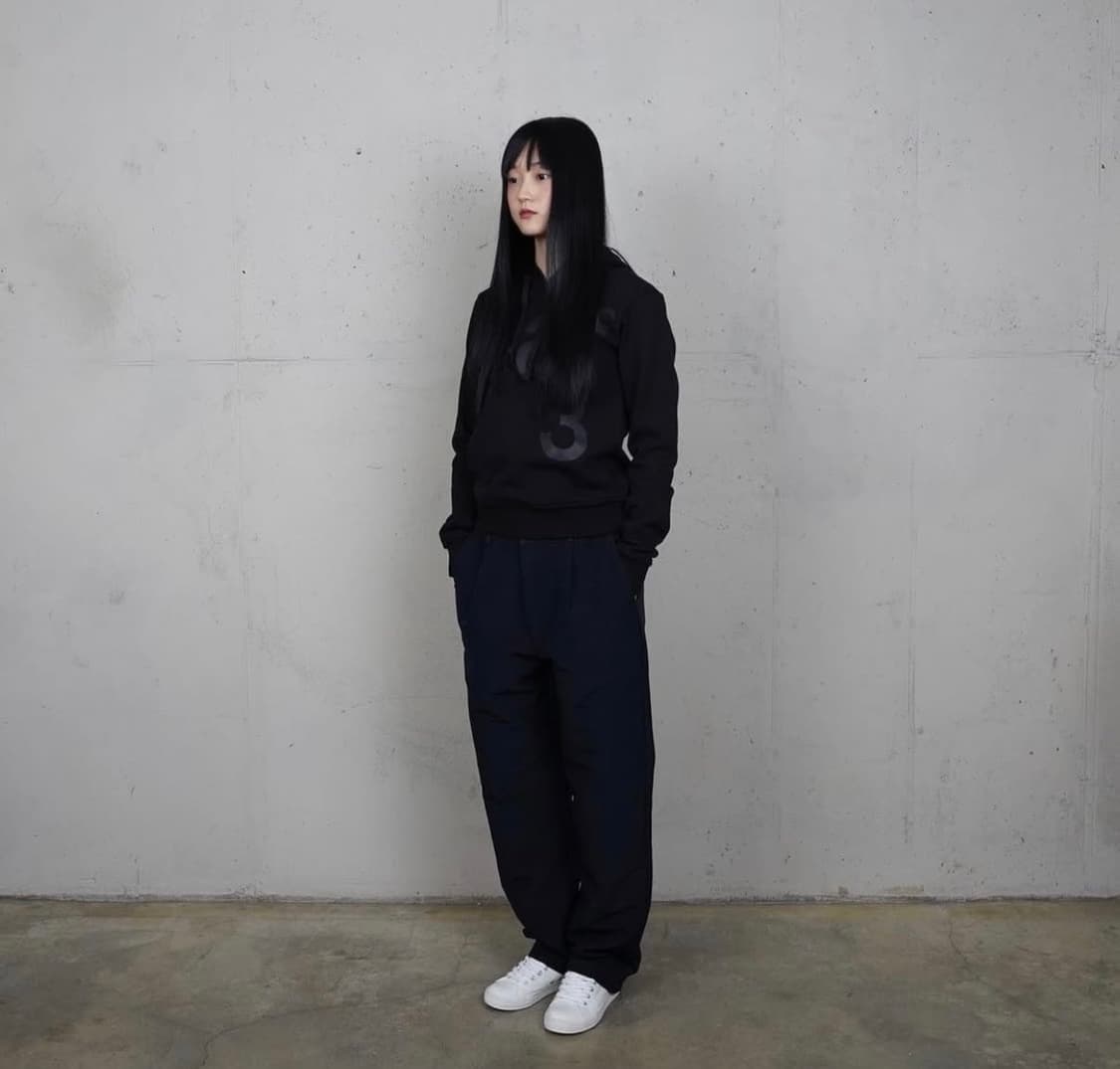 사파리스팟 우먼 1/2 후드 블랙 (1) 상품이미지5