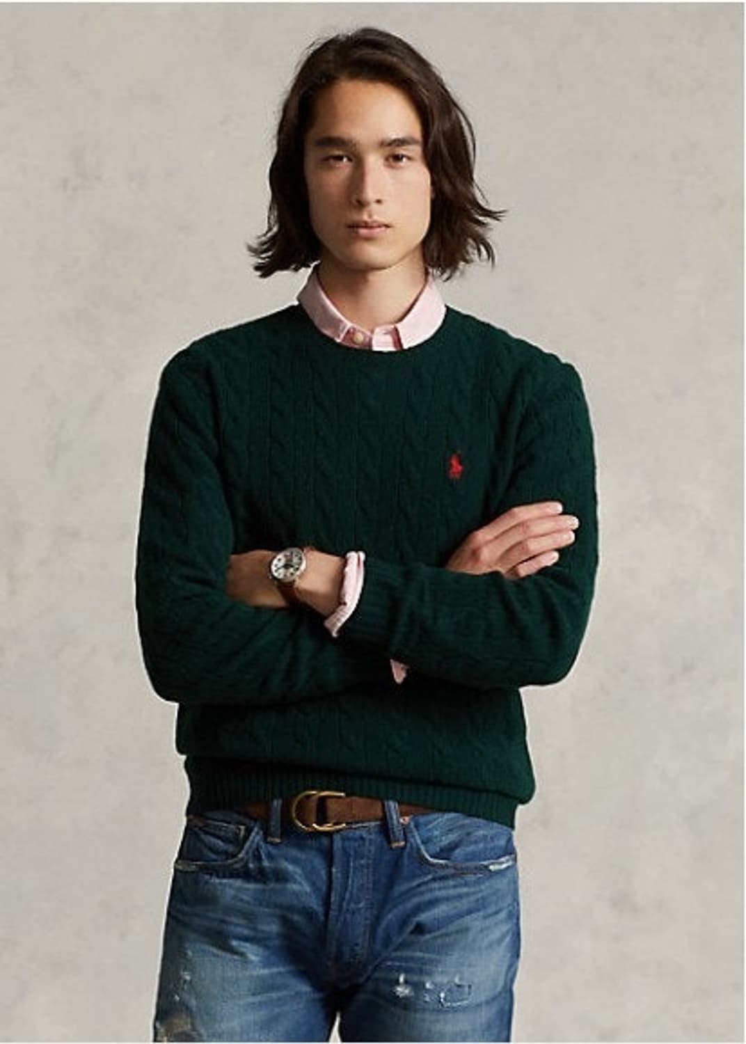 폴로 랄프로렌 포니 울 캐시미어 니트 상품이미지1