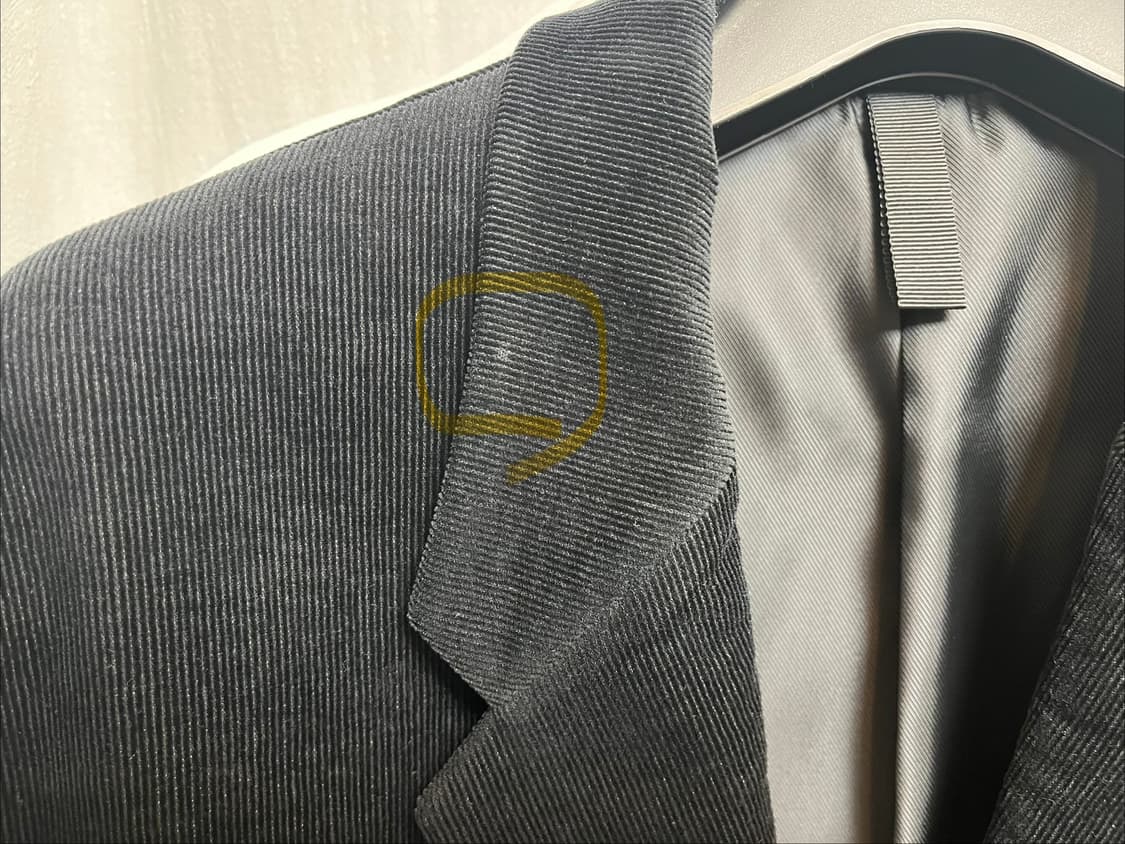 커스텀멜로우 레귤러 핏 코듀로이 자켓 블랙 상품이미지5