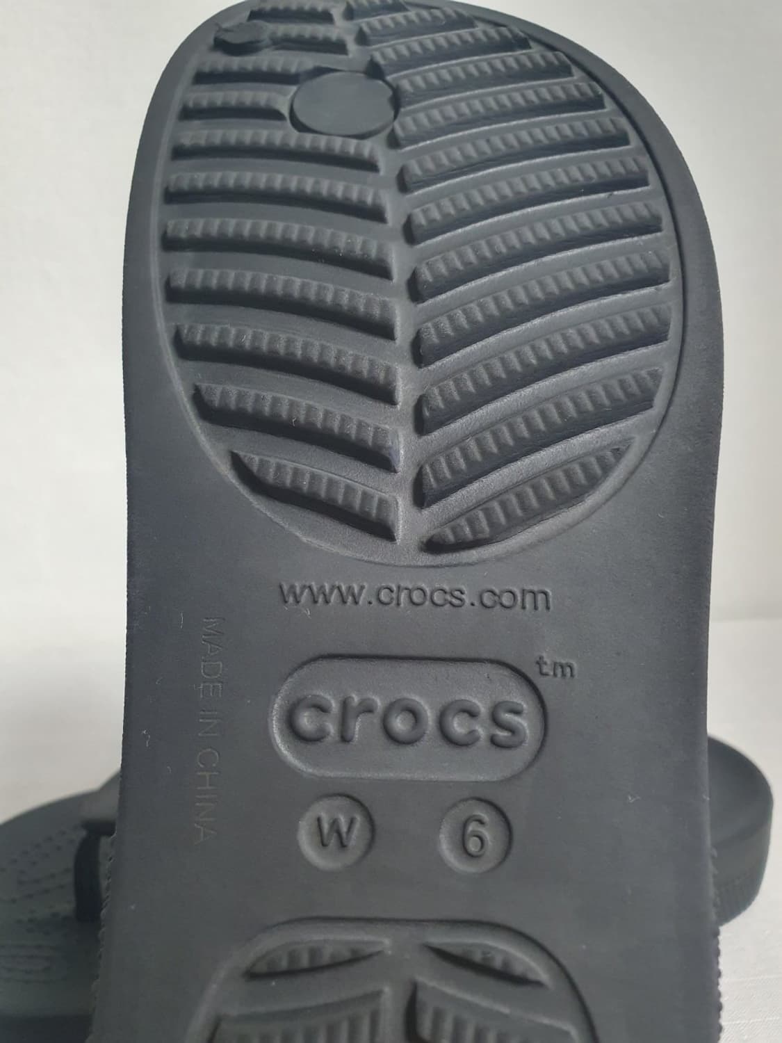 230mm 크록스 클래식 플랫폼 플립 블랙 상품이미지9