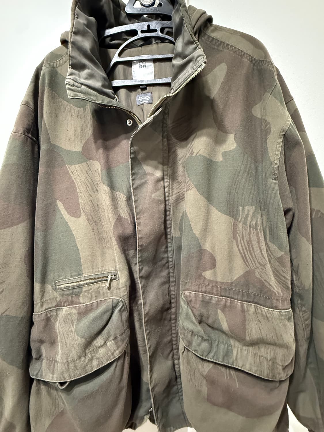 2회착용 폴리테루 HVC 트랙 자켓 카모플라쥬(3) 상품이미지3