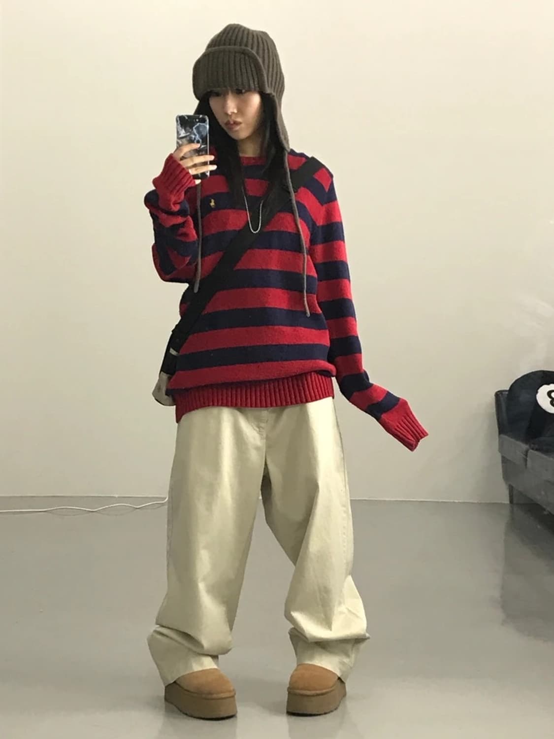 Polo by Ralph Lauren Red Navy Knit 상품이미지1