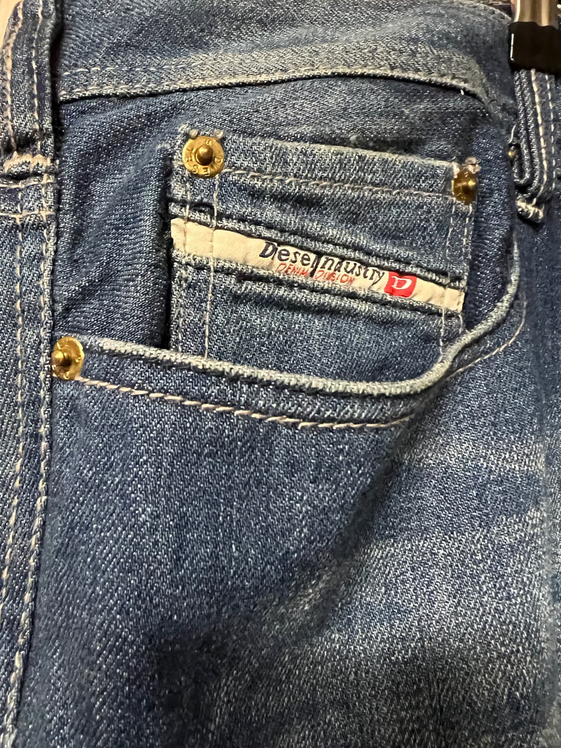 [42인치] 디젤 Diesel zatiny 워싱 데님 팬츠 상품이미지3