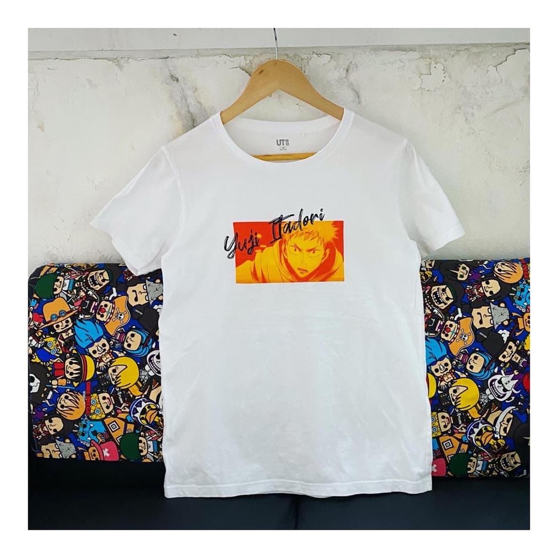 유니클로 X 주술회전 일본 한정 발매 애니 반팔 티셔츠 상품이미지2