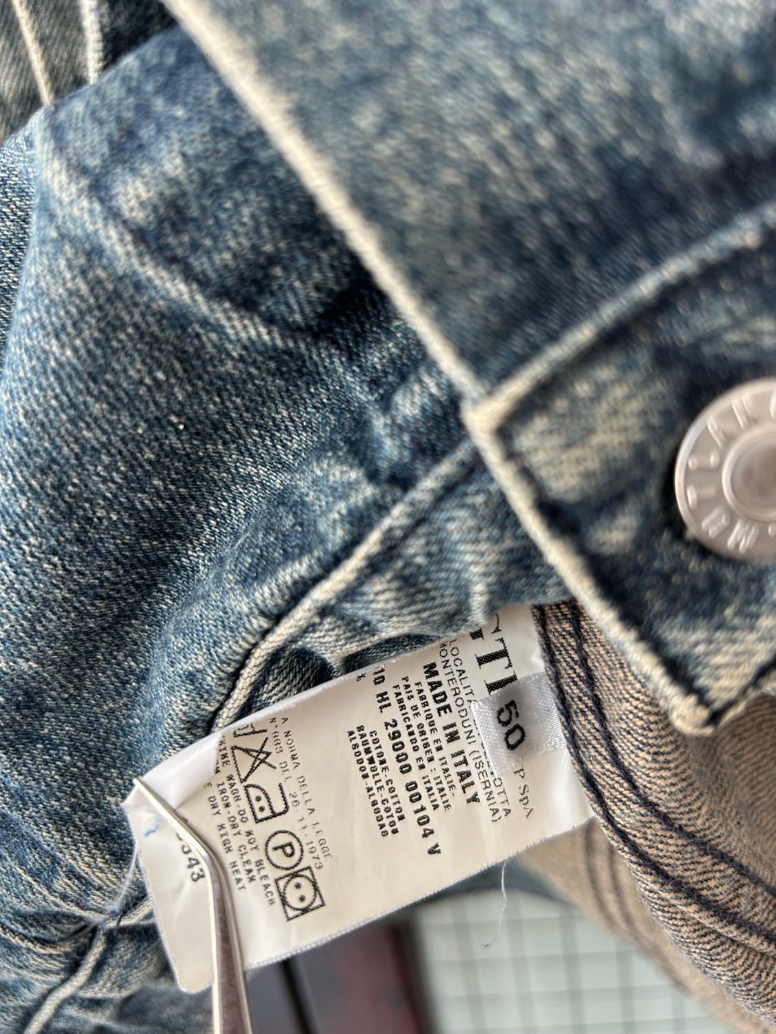 헬무트 랭 1998 데님 자켓 상품이미지5