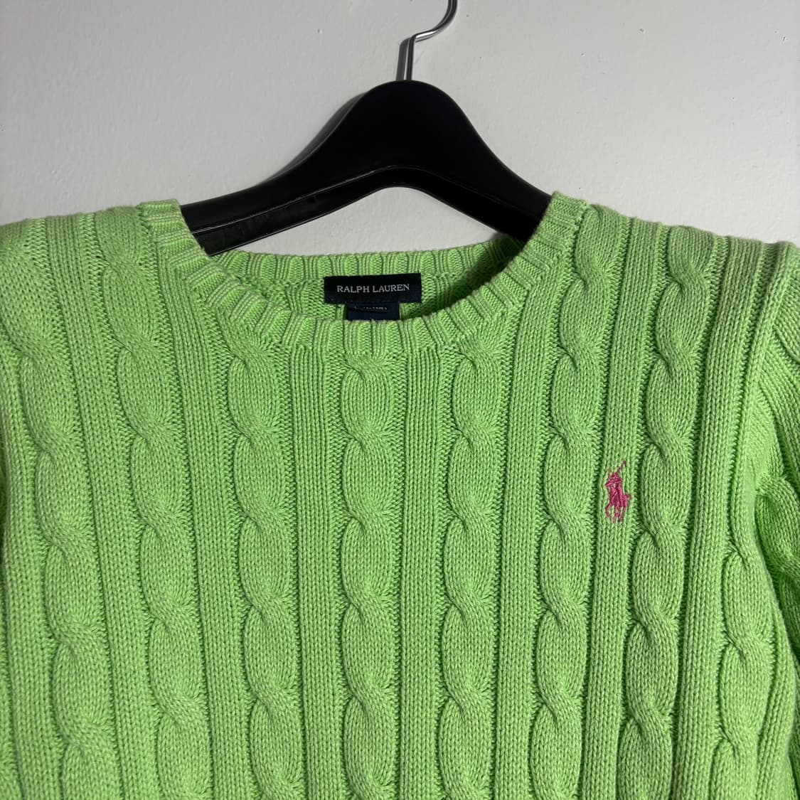 폴로 랄프로렌 라임 케이블 니트 (무료배송) 상품이미지2