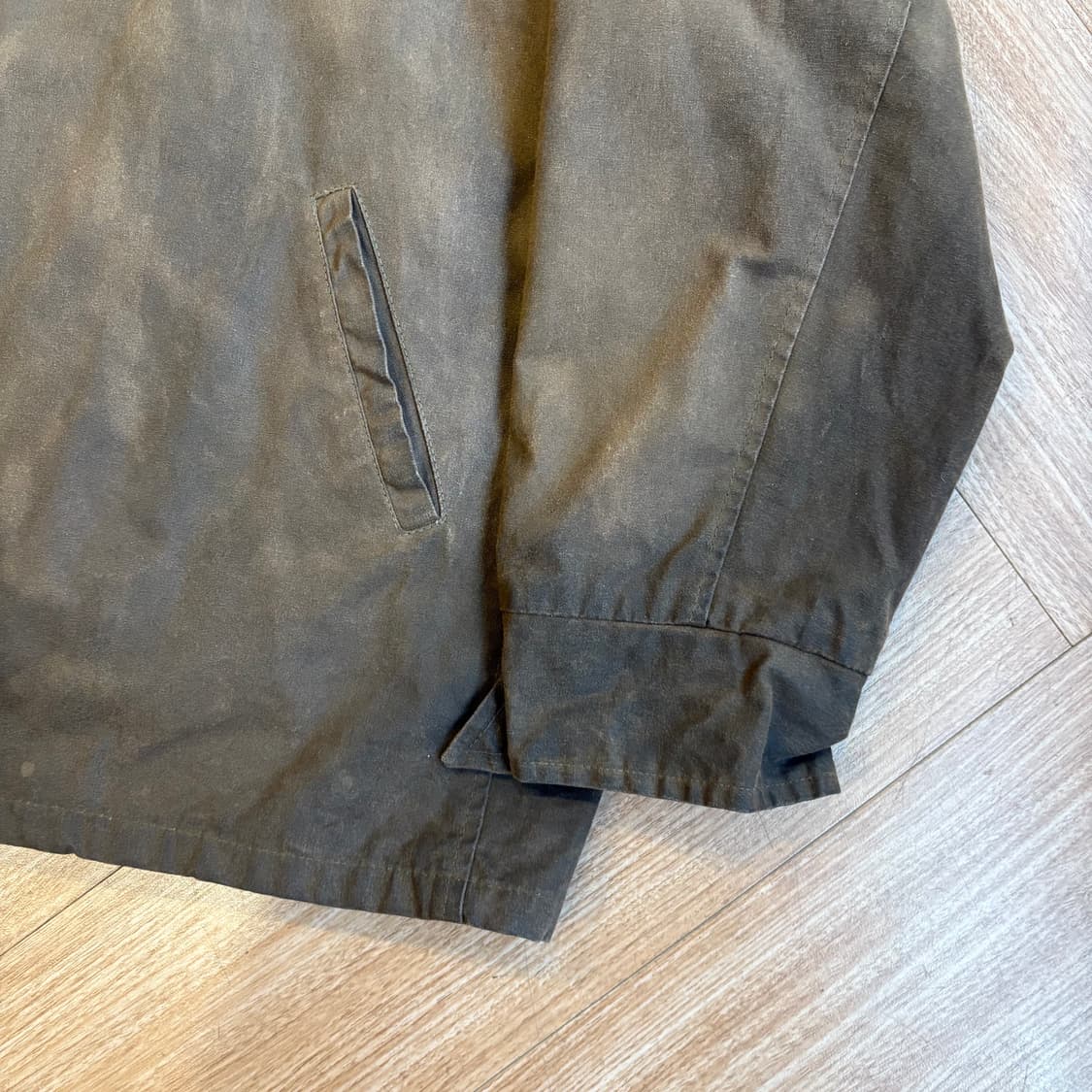 노아 브라운 왁스 코팅 자켓 상품이미지5