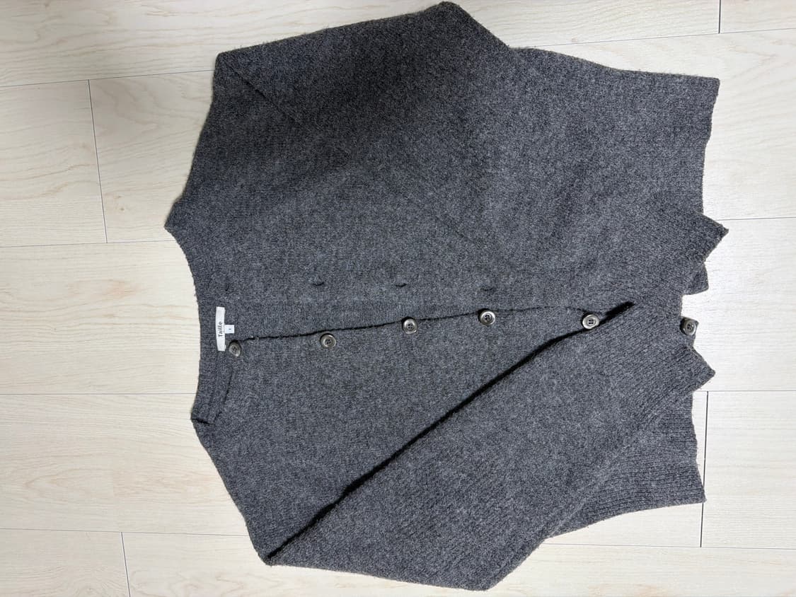 타일레 가디건 슬래이트 그레이 사이즈1 상품이미지3