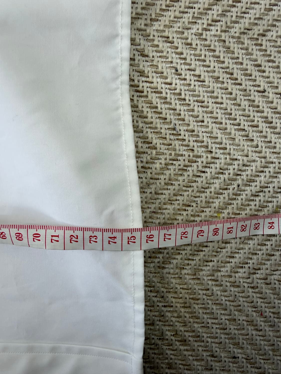 정품) 우영미 코튼 셔츠 백로고 숏슬리브 셔츠 50 새제품급 상품이미지10