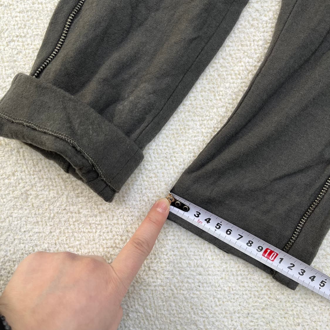 67-96 구호 여성 지퍼 바지 0310M 상품이미지8