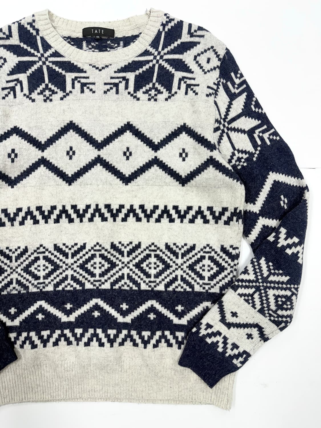 TATE 노르딕 니트 상품이미지3