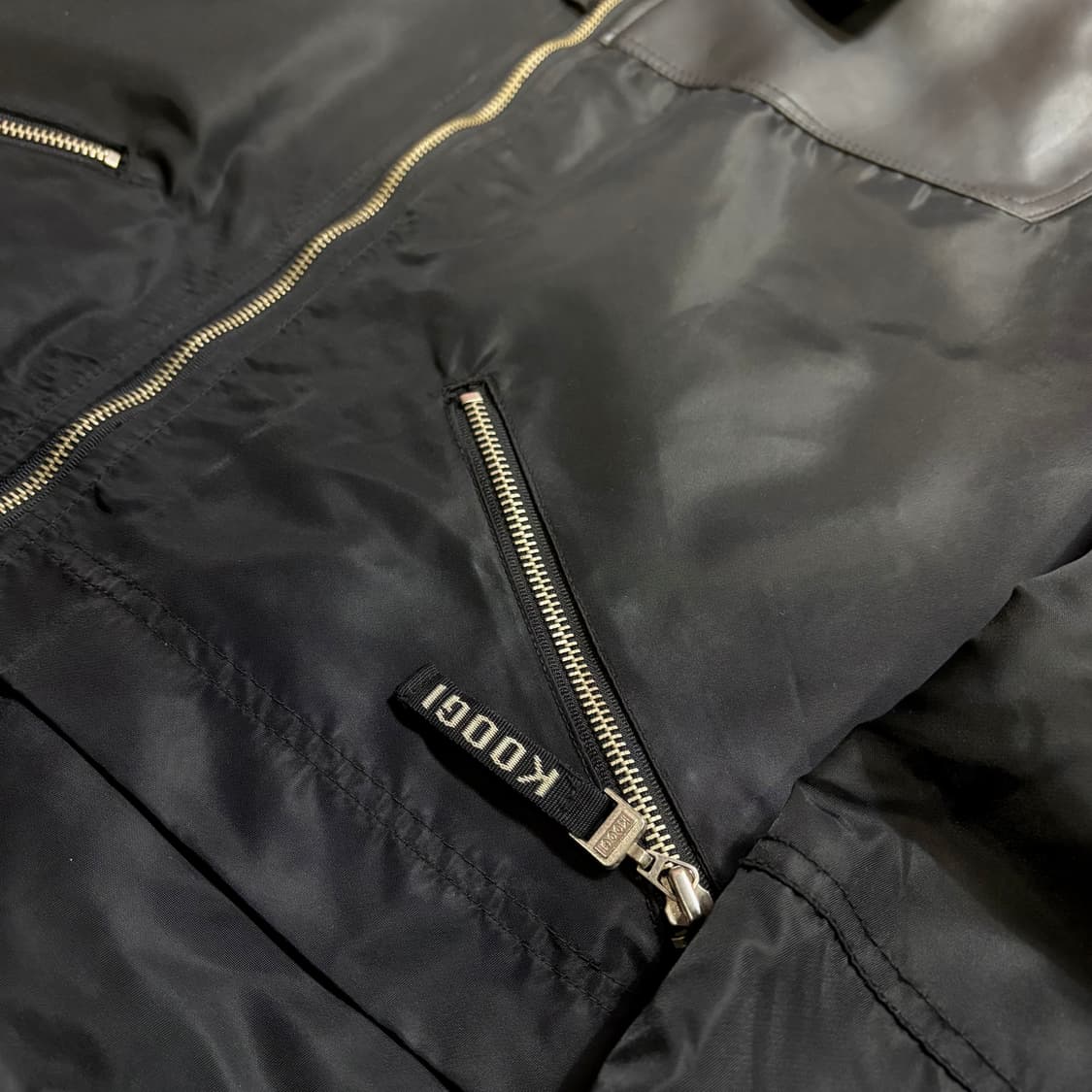 Koogi 블랙 라이더자켓 XL 상품이미지5