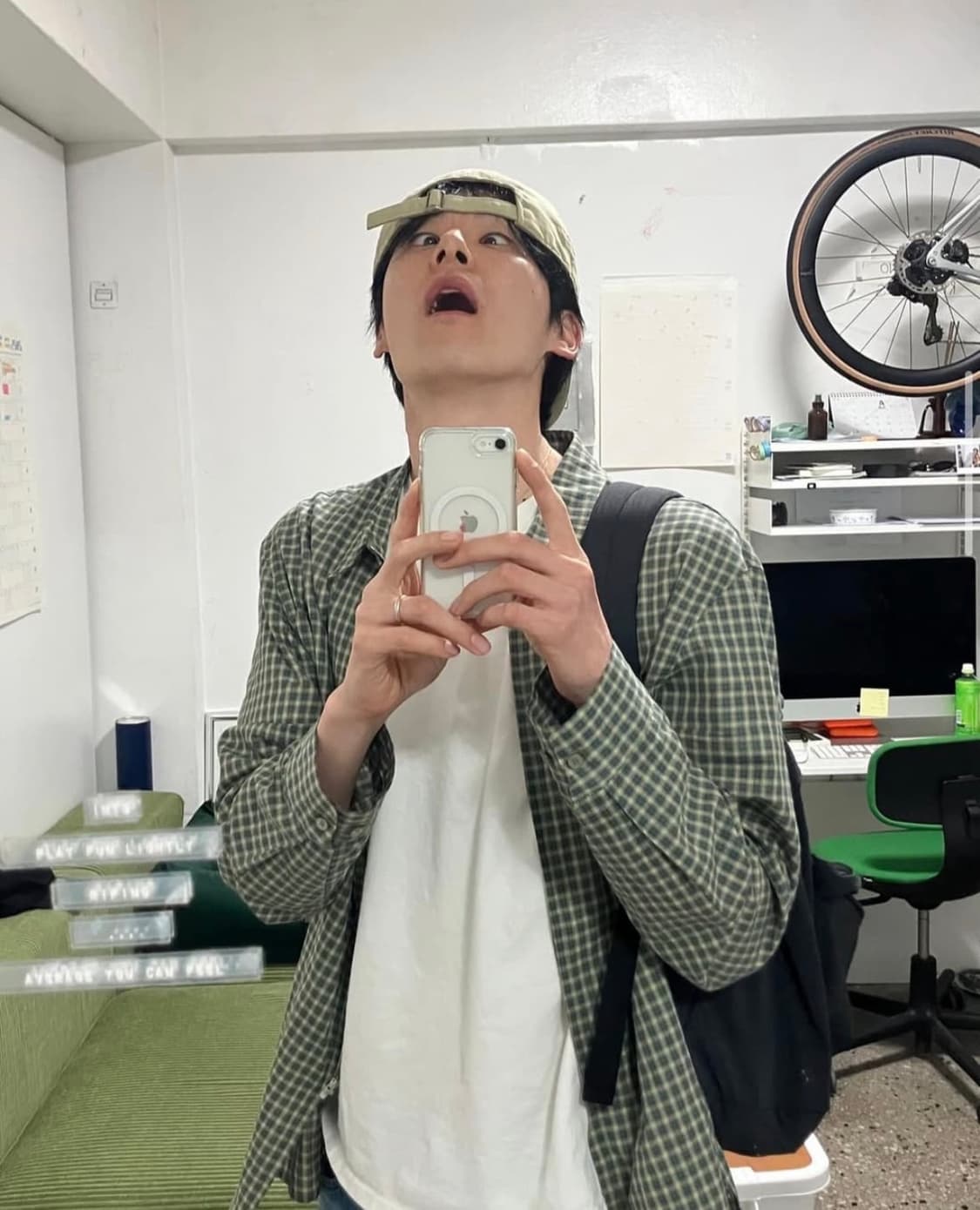 파프 8.0 라이트셔츠 그린 XL사이즈 팝니다. 상품이미지1