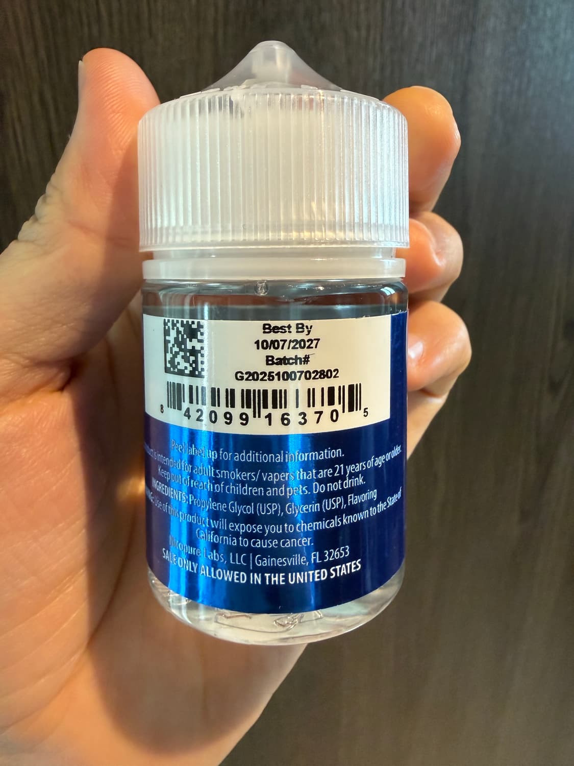 헤일로 서브제로 전자담배 무니코틴 액상 상품이미지2