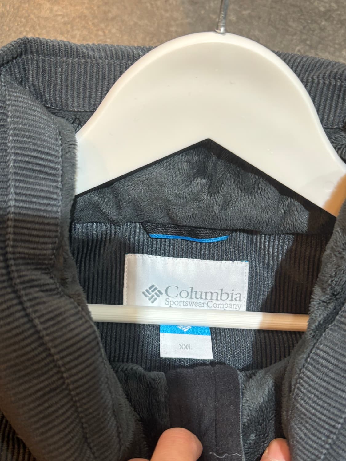 컬럼비아 코듀로이 골덴 구스다운 패딩 110사이즈 상품이미지6