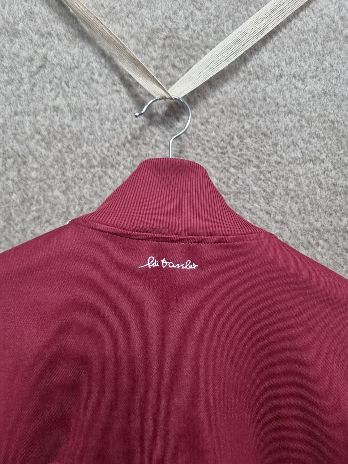 아디다스 남성 올드스쿨 버건디 트랙탑 져지 상품이미지3