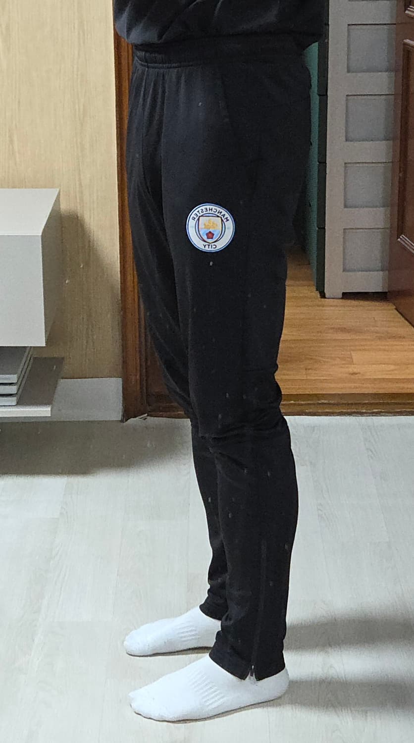 (착샷) 푸마 맨시티 유니폼 트레이닝 팬츠 상품이미지8