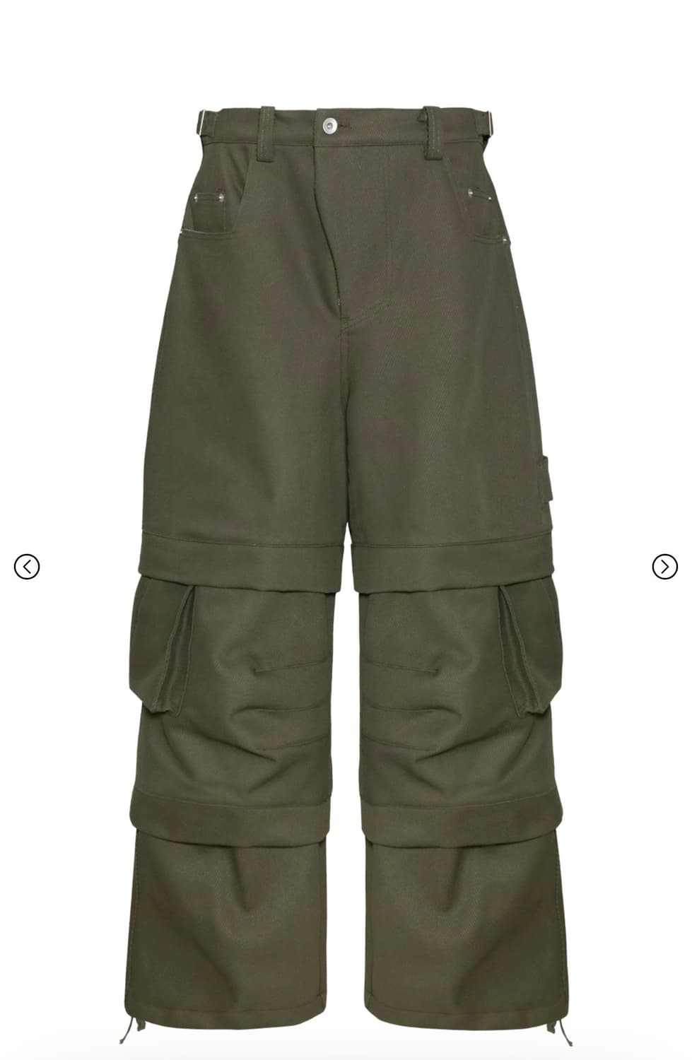 카미엔 타이탄 카키 2사이즈 새상품 상품이미지1