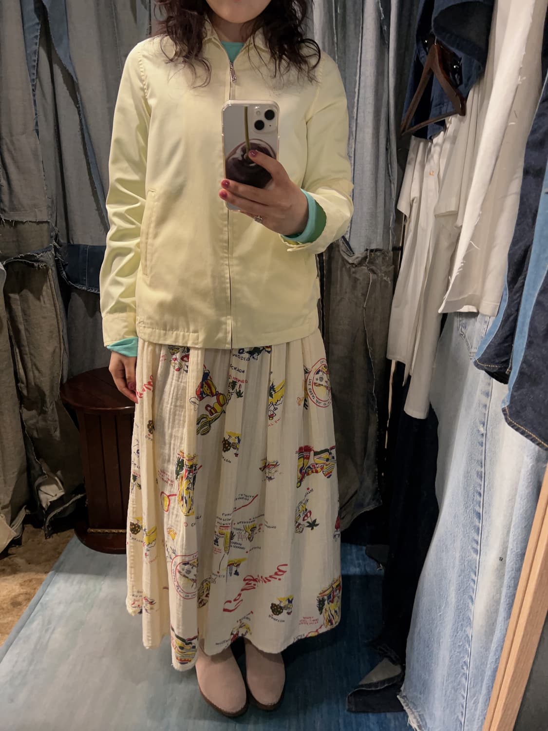 26-30 ) As rabbit California Print Skirt 상품이미지2